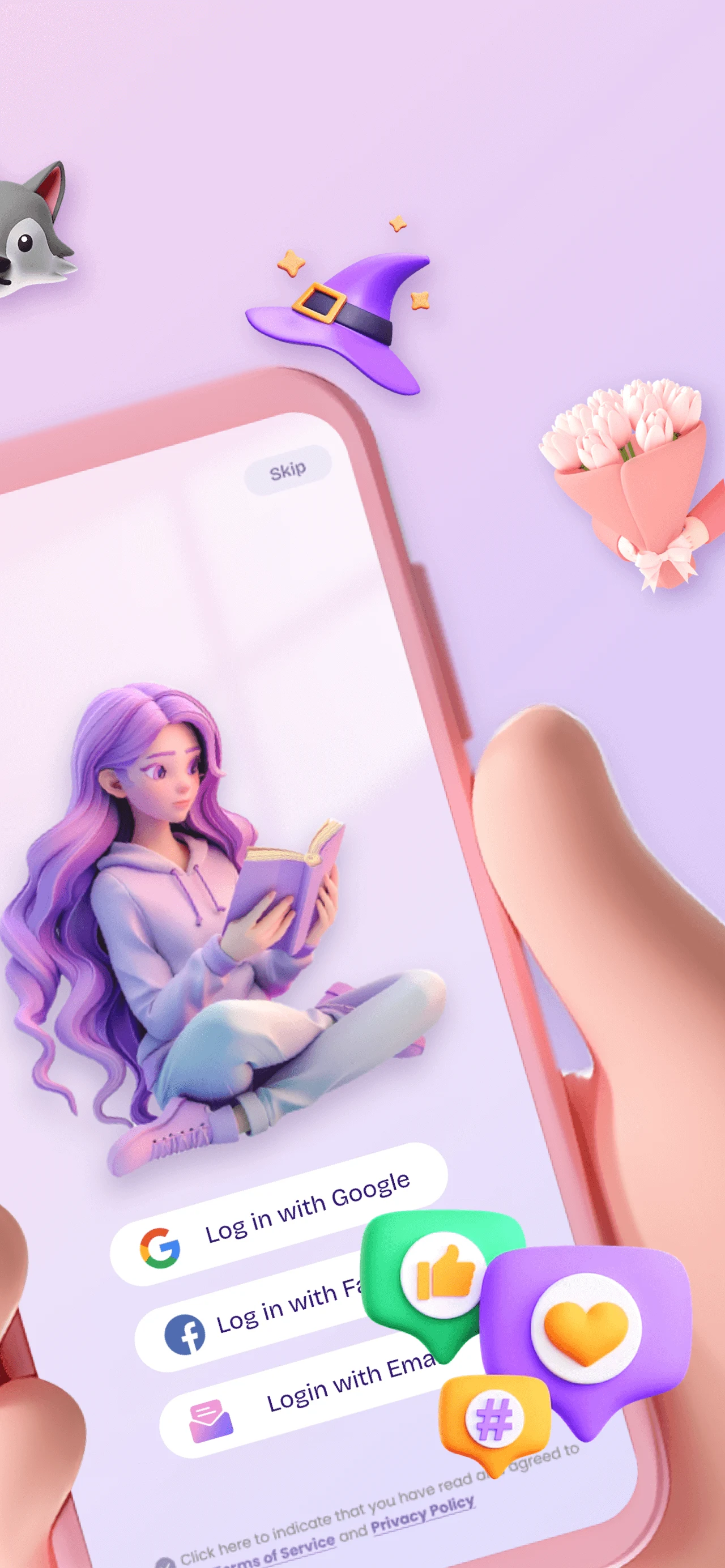 My3Dify - Explore&Read Stories screenshot