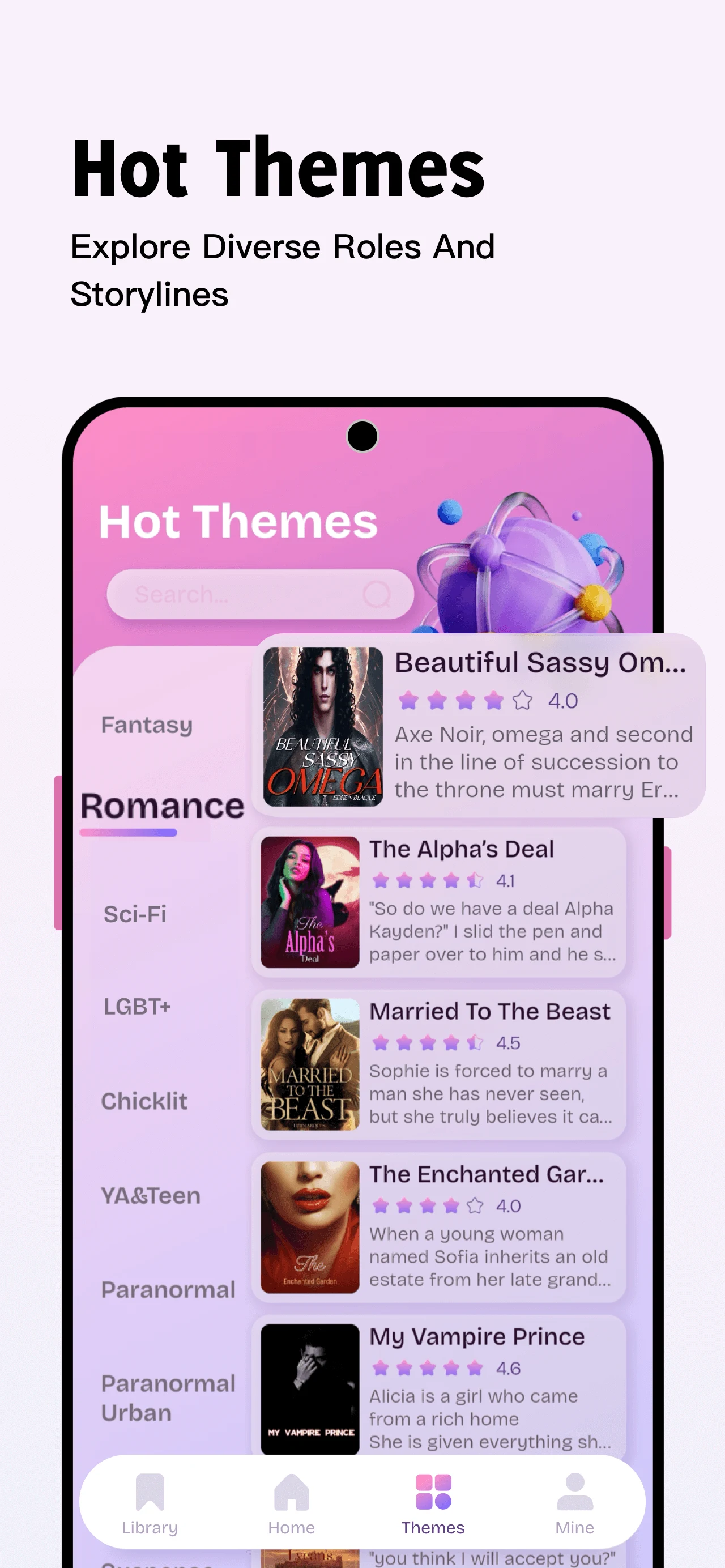 My3Dify - Explore&Read Stories screenshot